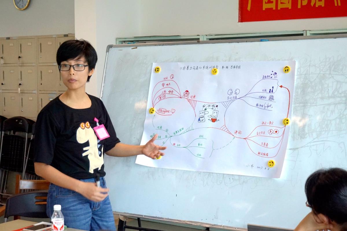 广西图书馆《非暴力沟通》系统训练营第一期活动成功举办