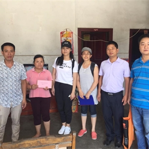 扶志扶智，助力学子，我馆再次深入马圣村开展慰问扶贫工作