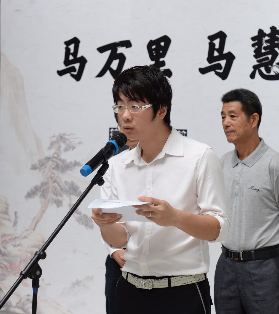 家属代表发言
