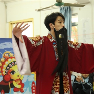 广西图书馆举办戏曲进校园活动弘扬传统文化