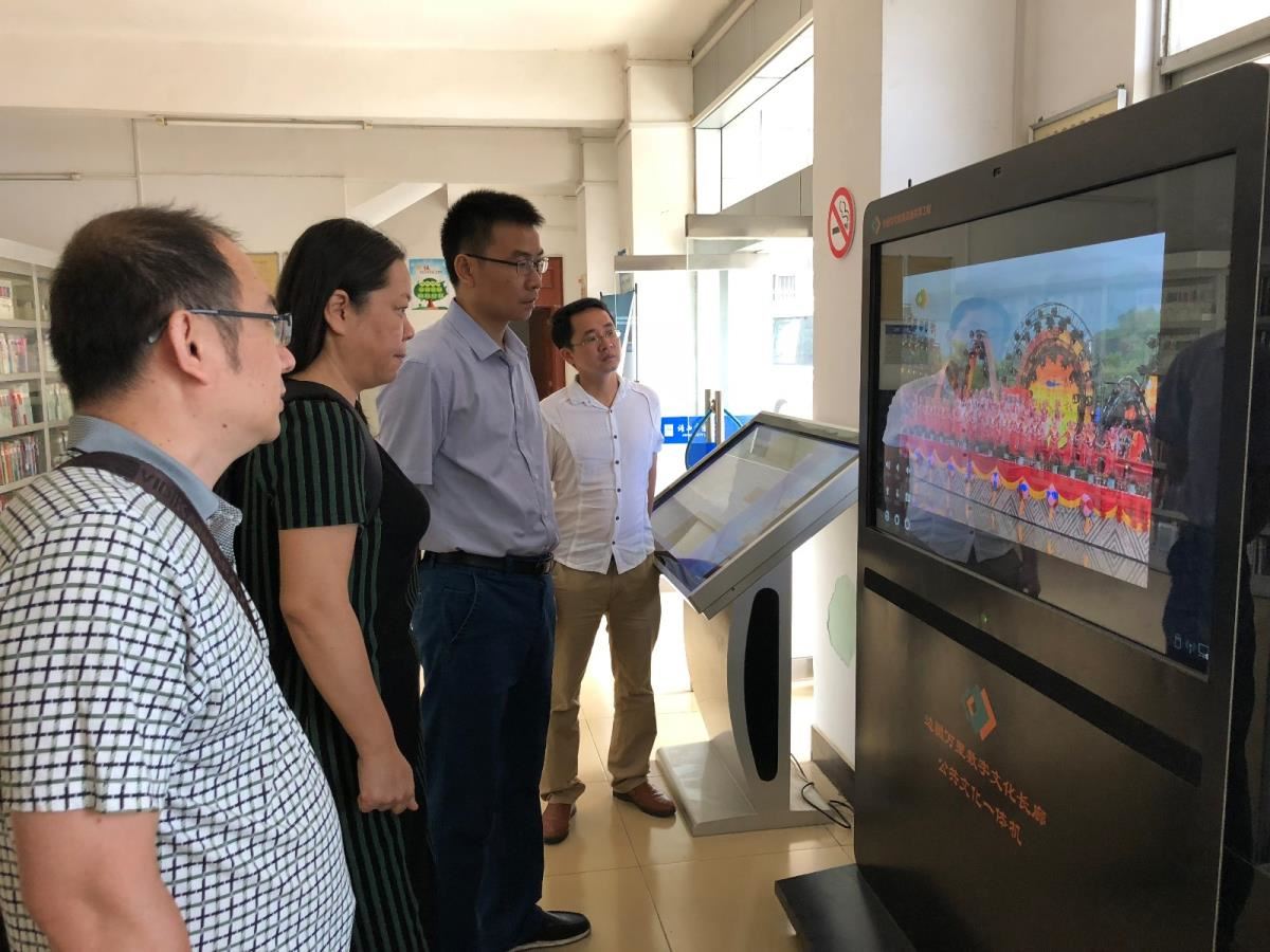 查看靖西市图书馆公共文化一体机视频资源