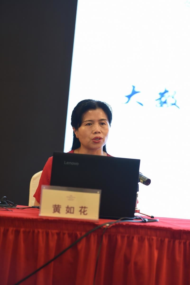 武汉大学信息管理学院副院长黄如花教授授课