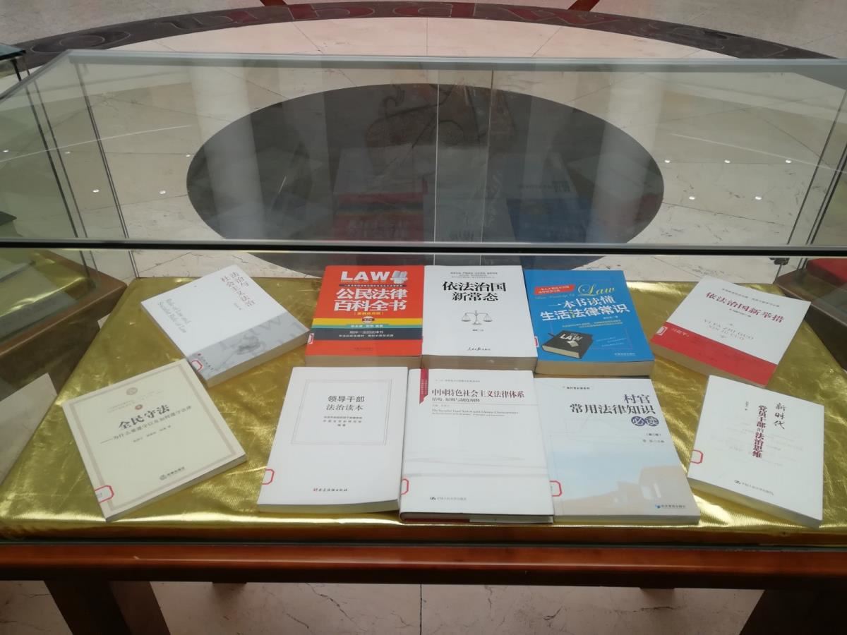 宪法图书展示