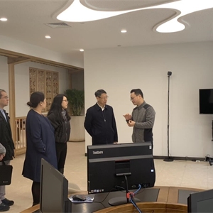 自治区文化和旅游厅唐正柱副厅长一行到我馆开展安全检查工作