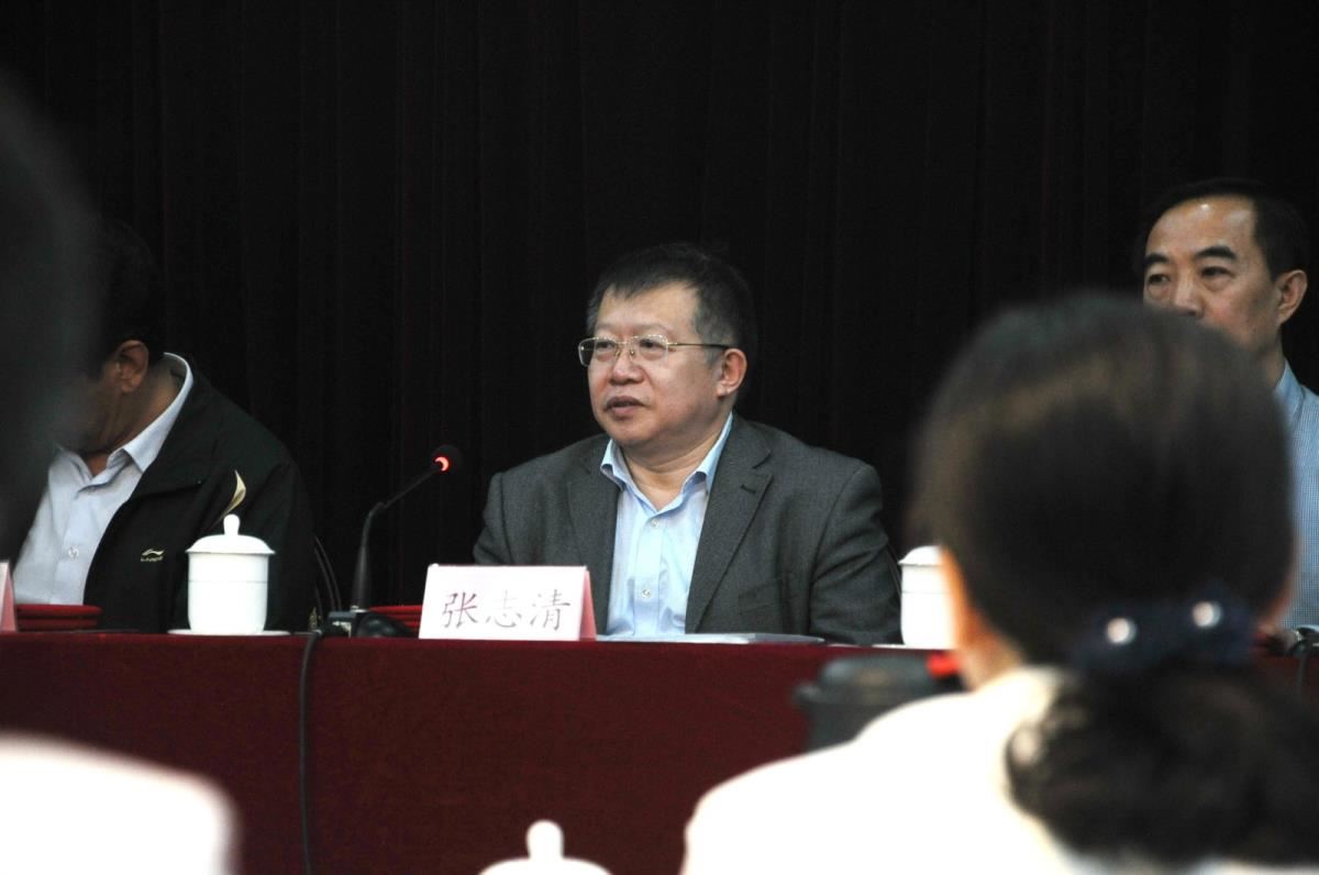 国家国家图书馆副馆长张志清致辞